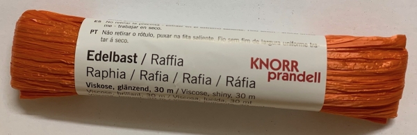 Edelbast glänzend, orange